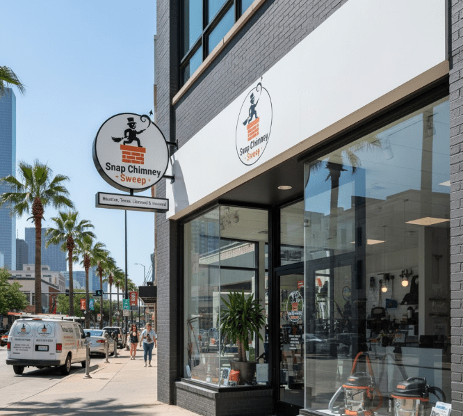 Snap Chimney Sweep professional storefront